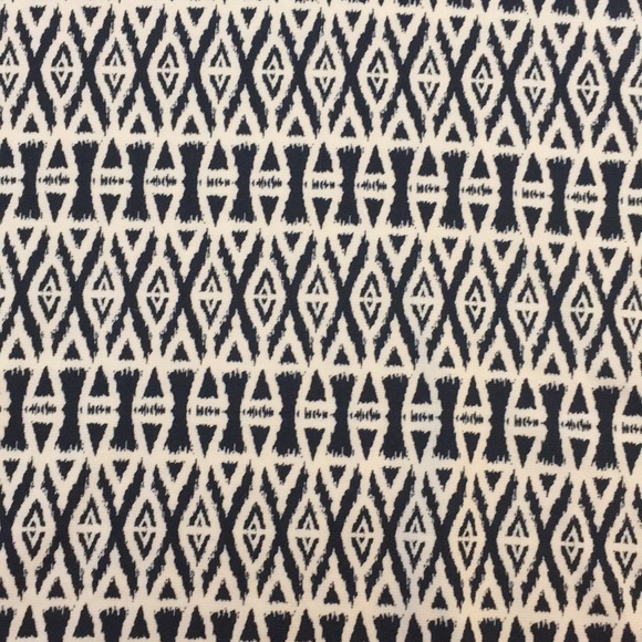 H&M Navy Blue and White Patterned Dress - Picture 5 of 6